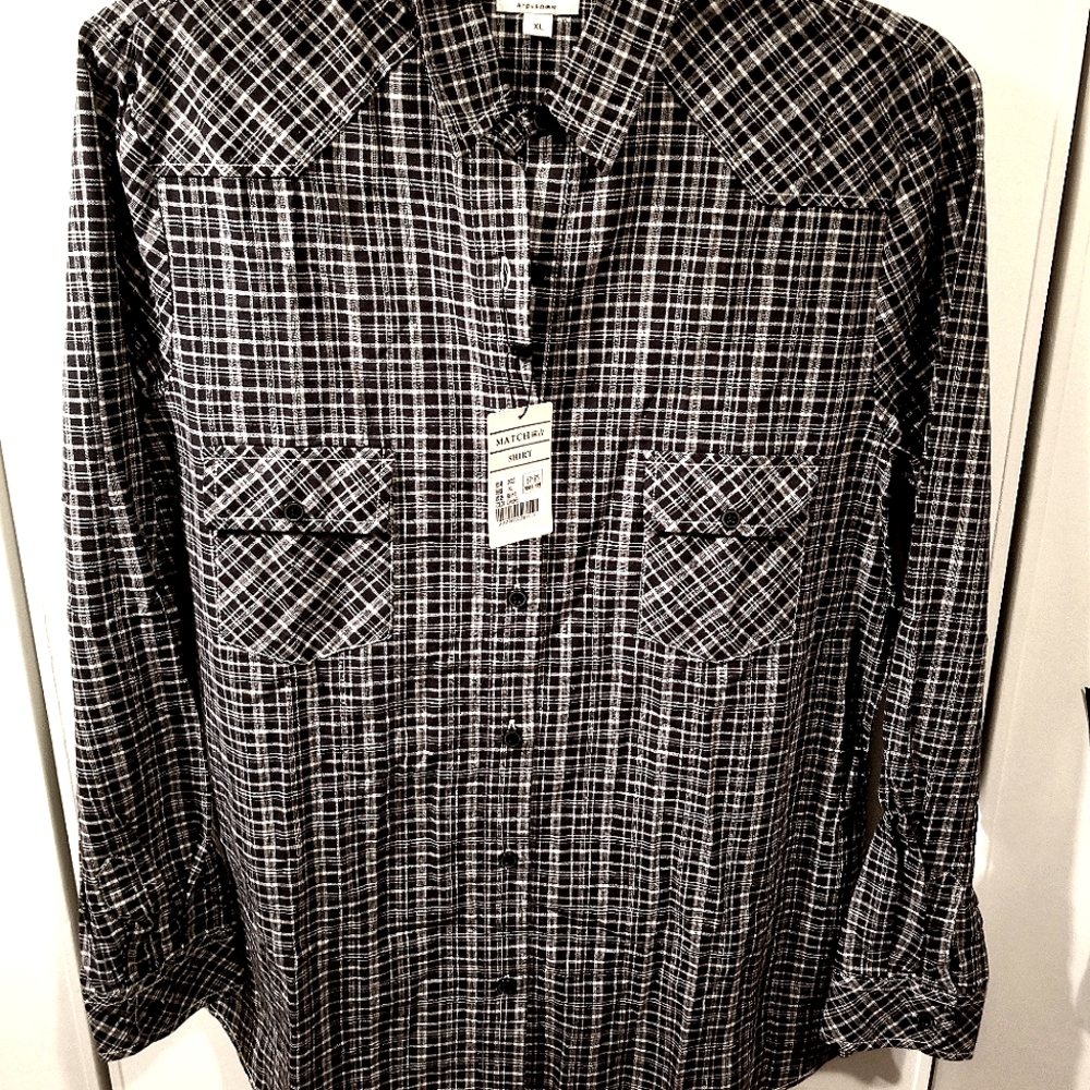 Men's size xl new flannel shirt